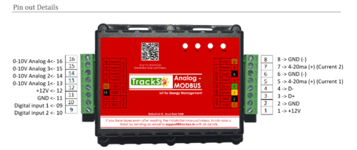 TrackSo TR621 Pinout Details