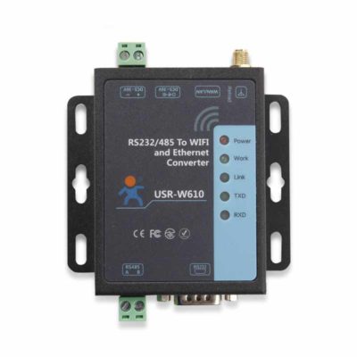 USR W610 RS232 RS485 to WiFI and RJ45 Converters which support modbus RTU to TCP
