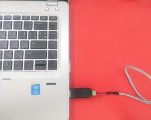 connecting laptop to modbus slave usign USB to RS485 cable